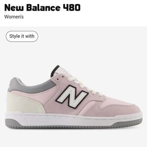 New Balance 480Women's 6.5 pink rose